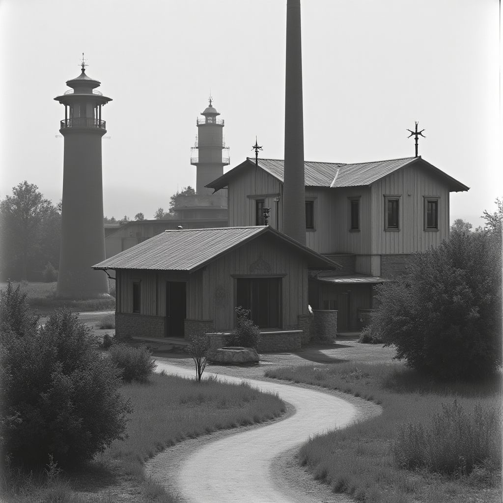 Fotografía histórica de YPF